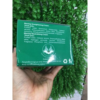 THUỐC DUỖI TÓC MAXTOP 500ml*2 CHÍNH HÃNG .