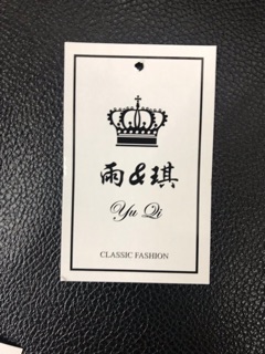 Tag mác quần áo cao cấp - CÓ SẴN