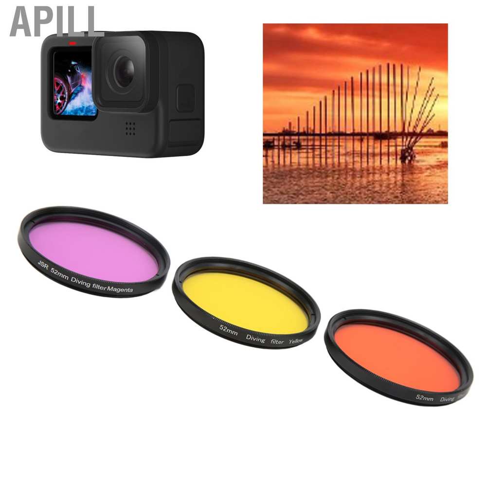 Bộ lọc ống kính 52mm cho máy ảnh HERO 9/10 | BigBuy360 - bigbuy360.vn