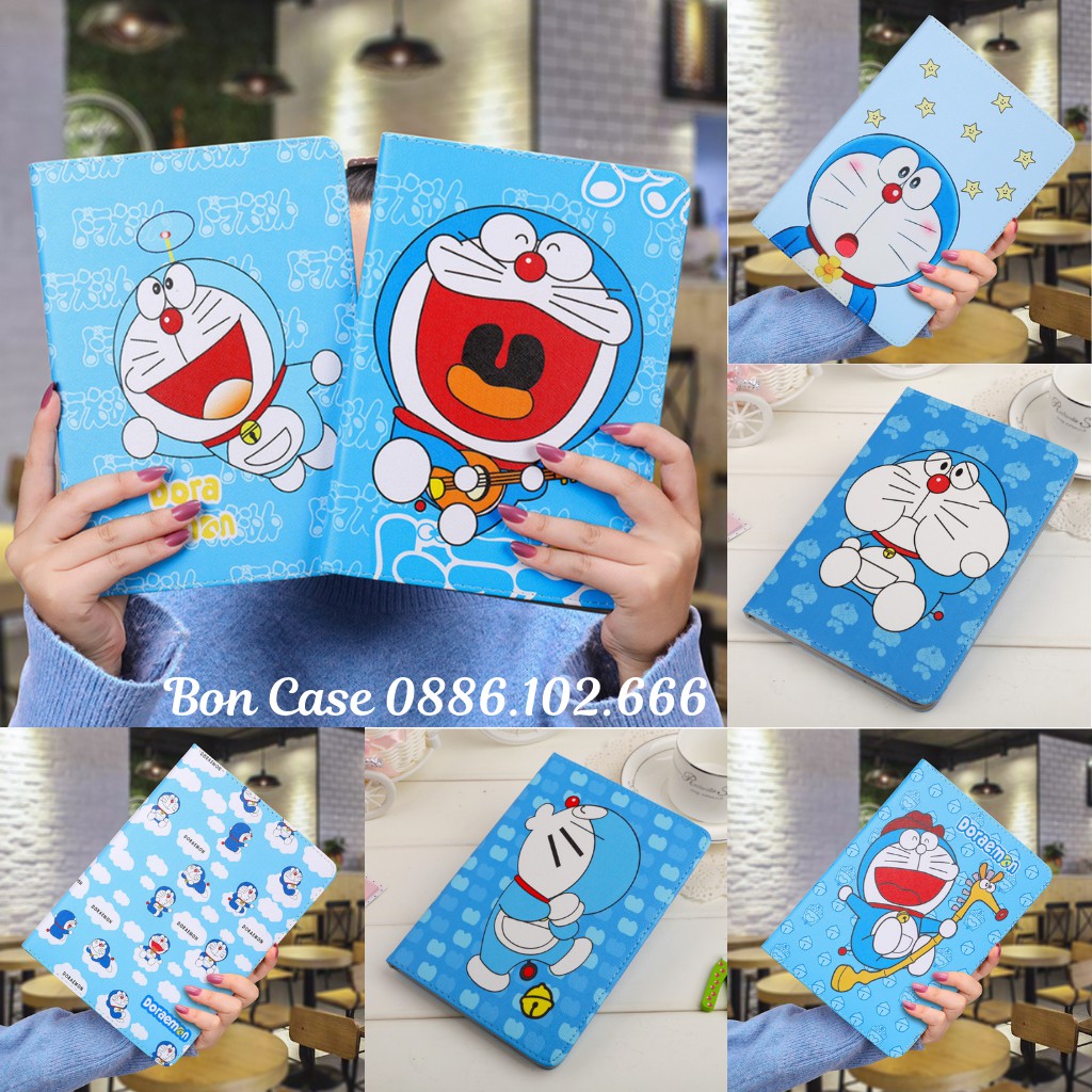 Ốp ipad Doraemon siêu cute ốp ipad Air 2-1 - Gen 5-6-7-8-9 - Pro 10.5-Air3...BON CASE