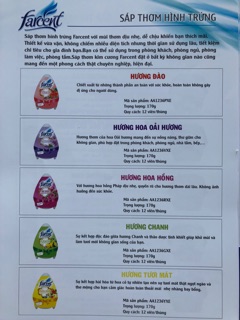Sáp thơm Farcent hình trứng