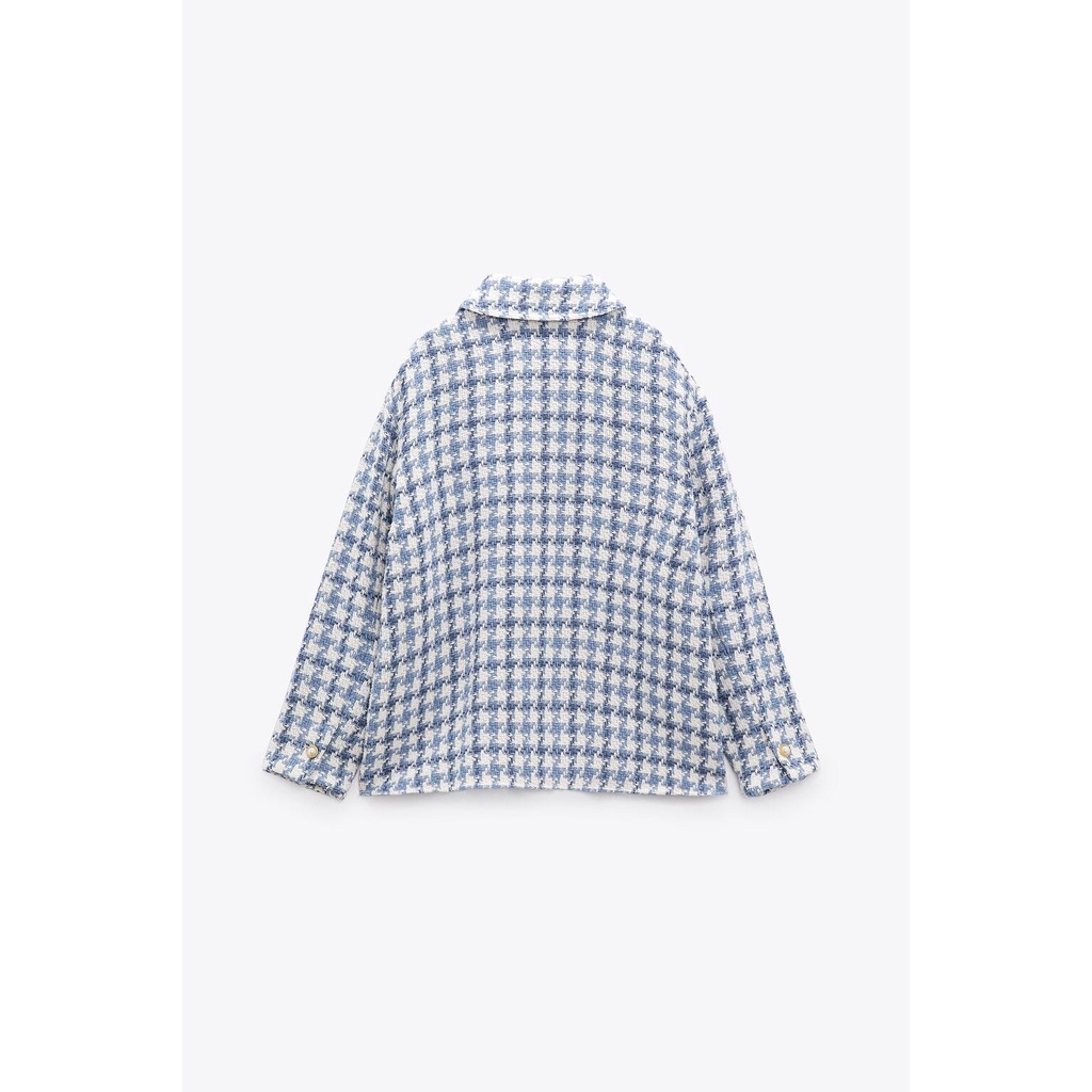 Zara Áo Khoác Phối Nút Thời Trang Mùa Thu Dành Cho Nữ 7958102
