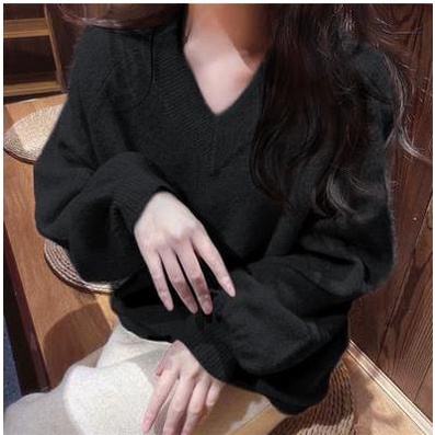Hàng Sẵn_ Áo len tay bồng mềm mịn phong cách Hàn