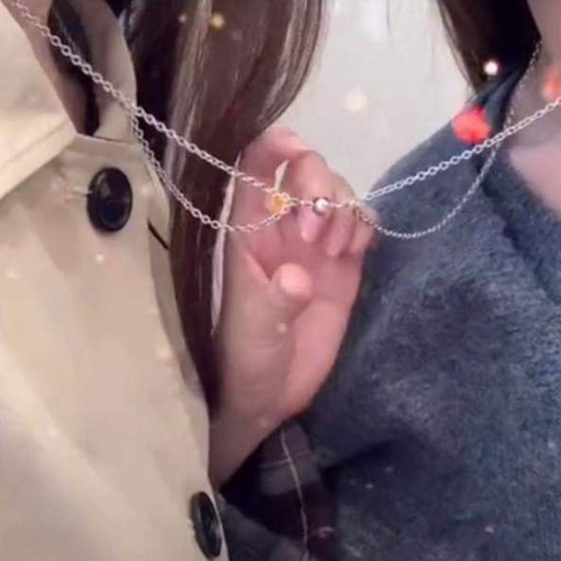 Set 2 Vòng Cổ Nam Châm Cho Cặp Đôi