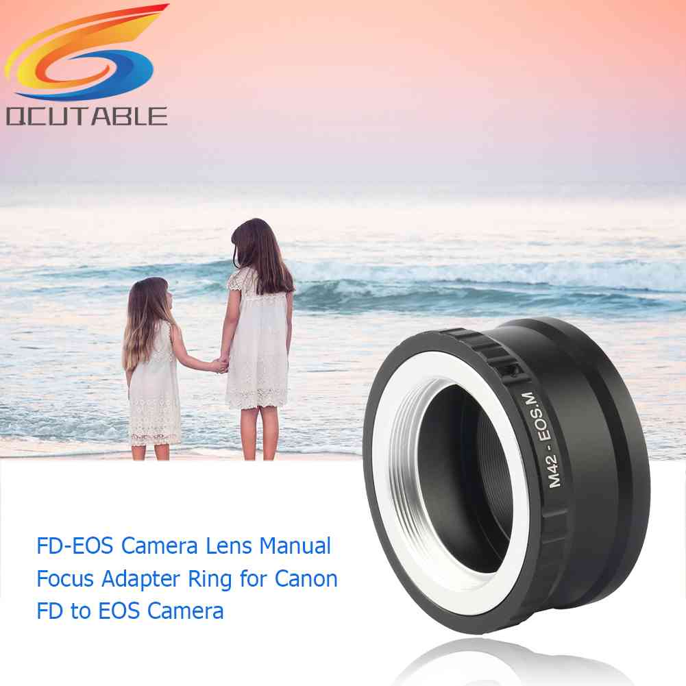 Ngàm Chuyển Đổi Ống Kính M42-EOS M Sang Canon EF-M Mirroless M42