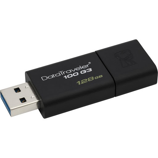 USB KINGSTON DT100G3 USB 3.0 128GB (SPC/ FPT)-Bảo hành 2 năm | BigBuy360 - bigbuy360.vn