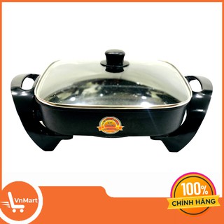 Chảo điện đa năng 💥FREESHIP💥 Dùng ăn lẩu, ăn nướng, nấu ăn vô cùng tiện lợi [chao dien]