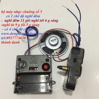 bộ máy nhạc chuông số 51111