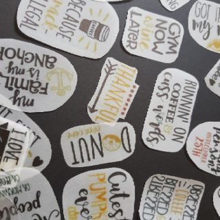 24 Die cut trong trang trí crapbook