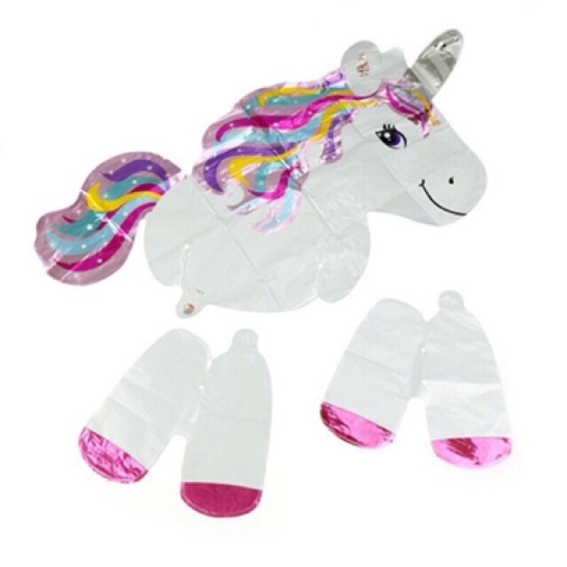 Bóng Nhôm Hình ngựa Pony, Bóng Kiếng Unicorn, kỳ lân