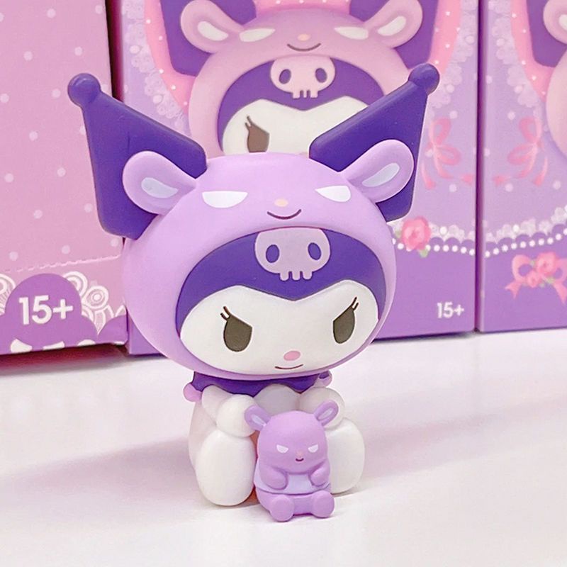 Mô Hình Búp Bê MINISO Sanrio Huging Buddy Nhỏ Nhắn Ngôi Sao Kuromi Dùng Làm Quà Tặng Trang Trí