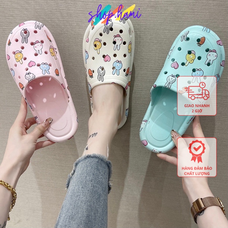 Sục Nữ Xinh Mềm Mại, Chống Trơn Trượt Với Nhiều Họa Tiết Đáng Yêu SHOP HAMI S01