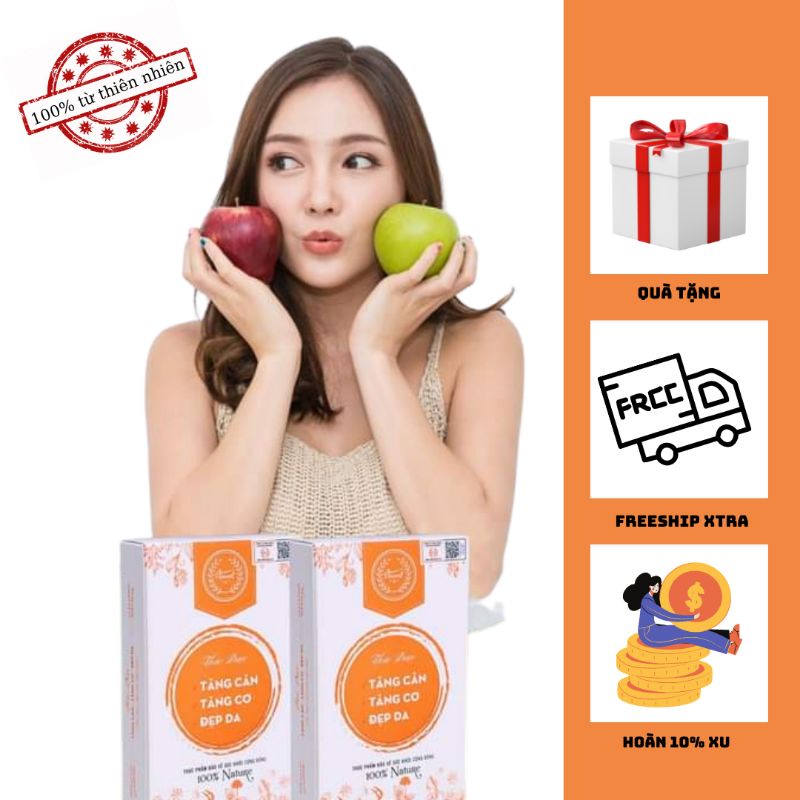Thảo dược TĂNG CÂN vincent TĂNG CƠ,ĐẸP da [ Liệu trình 30 ngày]