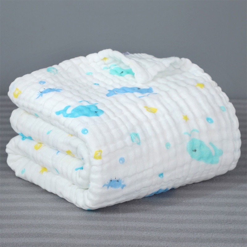 Chăn Cotton 6 Lớp 110x110cm Dành Cho Bé