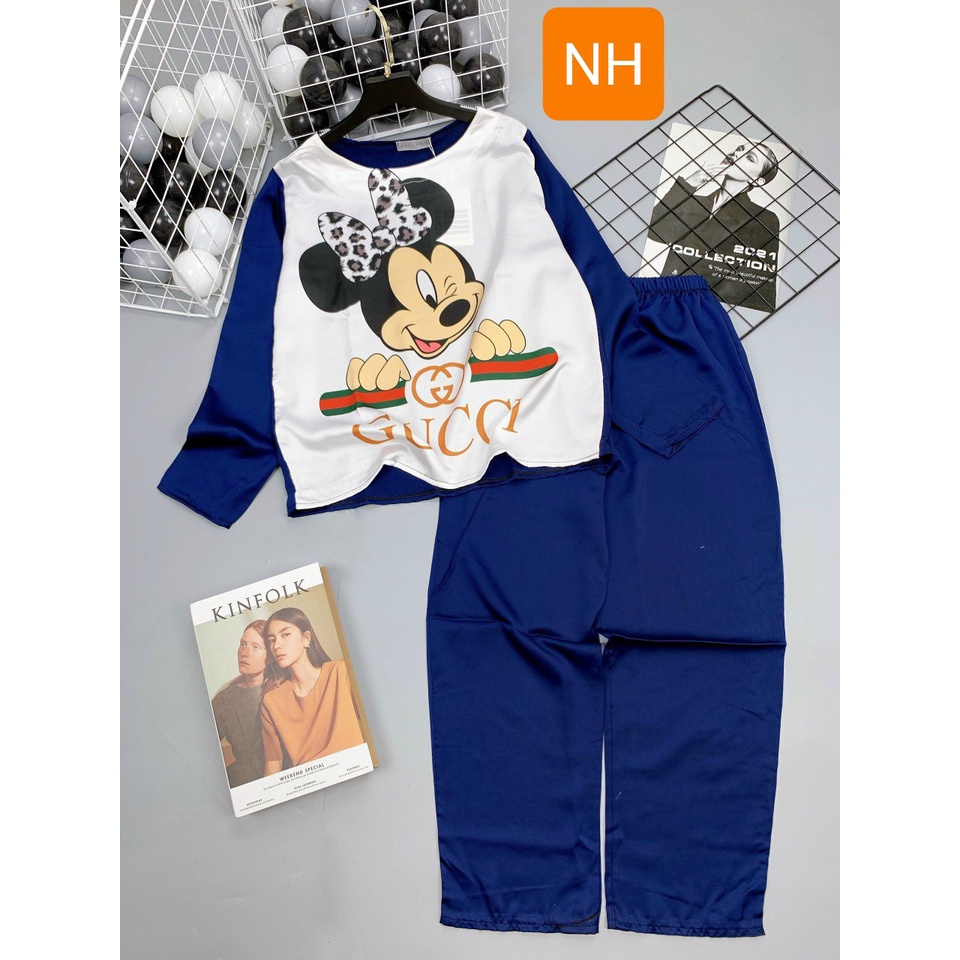 Đồ ngủ Satin bộ dài | BigBuy360 - bigbuy360.vn