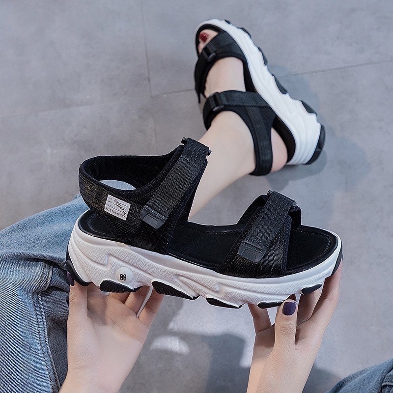 (3 MÀU) Sandal nữ ulzzang MISS cao cấp dây dù trẻ trung nữ tính siêu đẹp êm ái