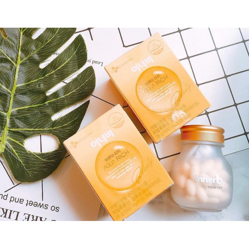 Viên uống cấp nước CJ InnerB Aqua Rich 56 Viên