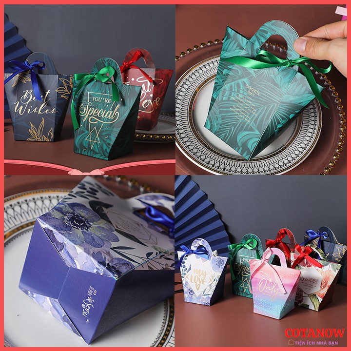 Hộp Quà Tặng Giấy Gấp - Hộp quà giấy xinh xắn, nhiều loại, nhiều màu COTANOW | BigBuy360 - bigbuy360.vn