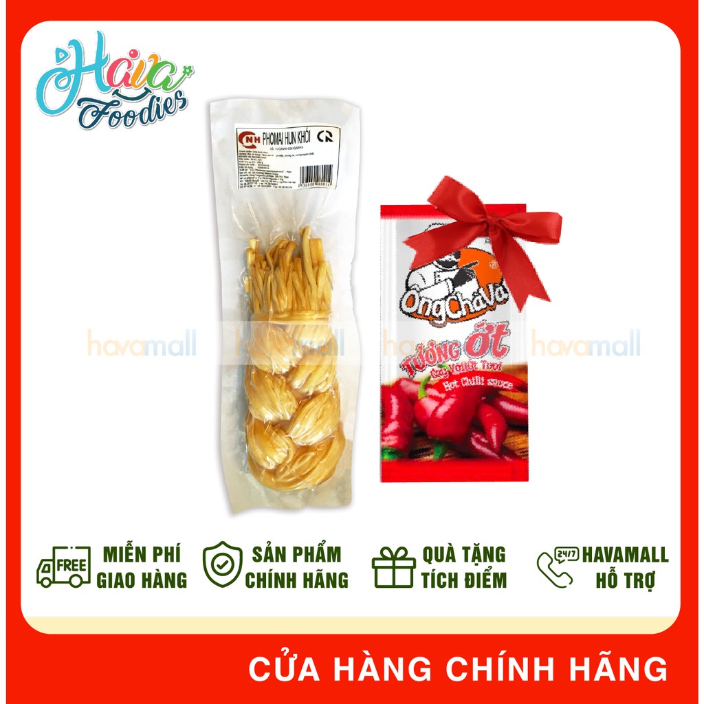 Tặng Kèm Tương Ớt - Phô Mai Solse Ít Mặn Xông Khói Gói 200g