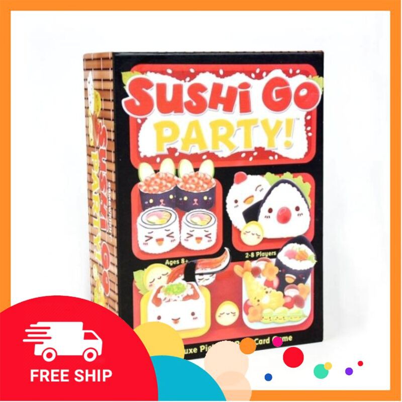 Bộ Bài SUSHI GO! PARTY, Trò Chơi Giải Trí Nhóm Hấp Dẫn