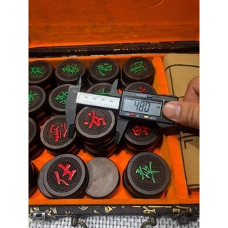 bộ Quân cờ gỗ mun 4,8cm