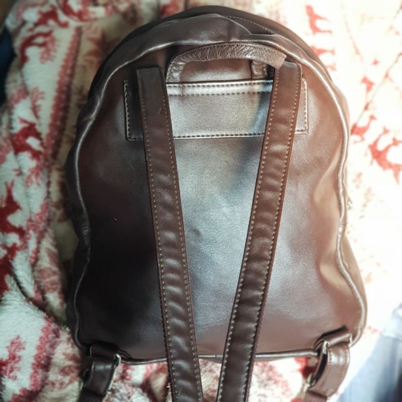 BALO DA DÊ CHẤT ĐẸP MỀM, LOGO THÊU TRÊN DA