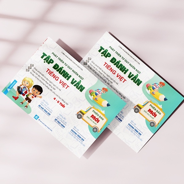 Sách - Phát Triển Tư Duy Ngôn Ngữ - Tập Đánh Vần Tiếng Việt (4-6 Tuổi)