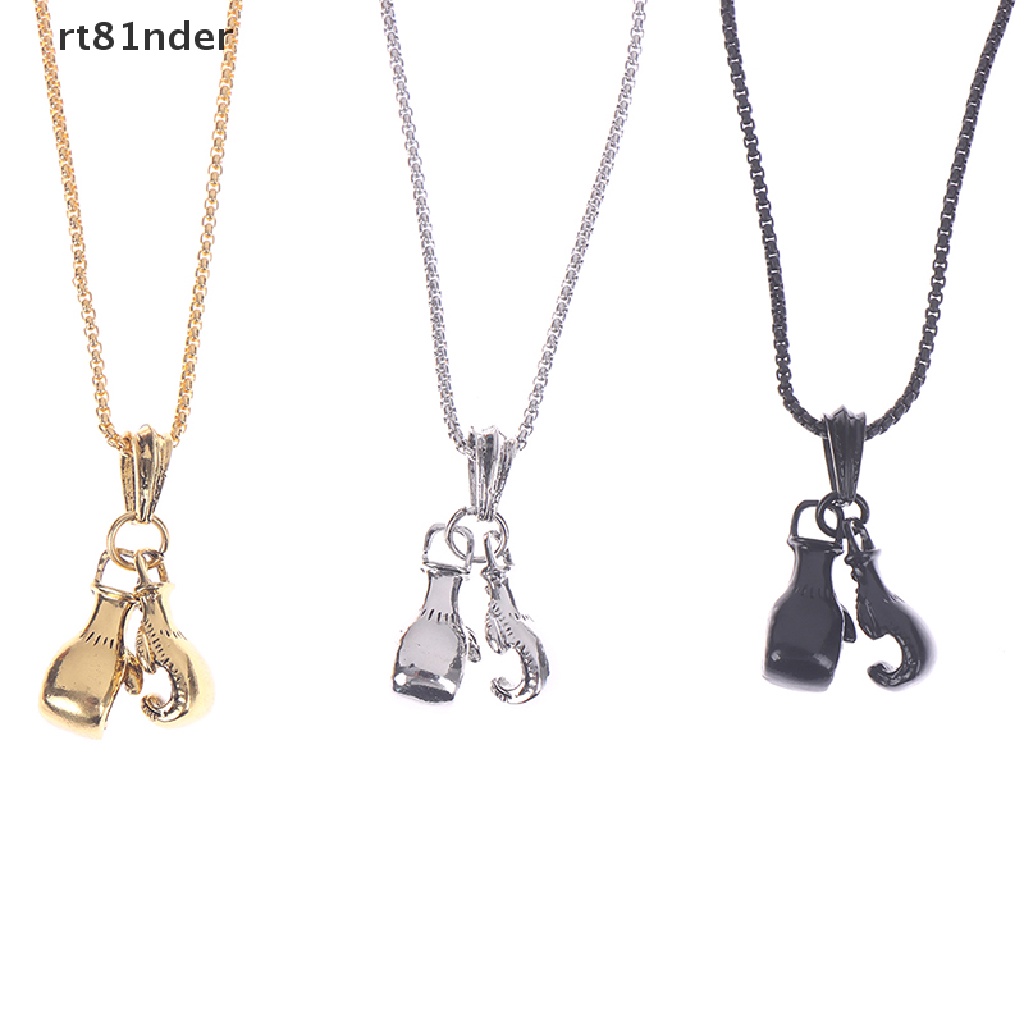 Vòng cổ mặt hình găng tay đấm bốc thời trang cổ điển