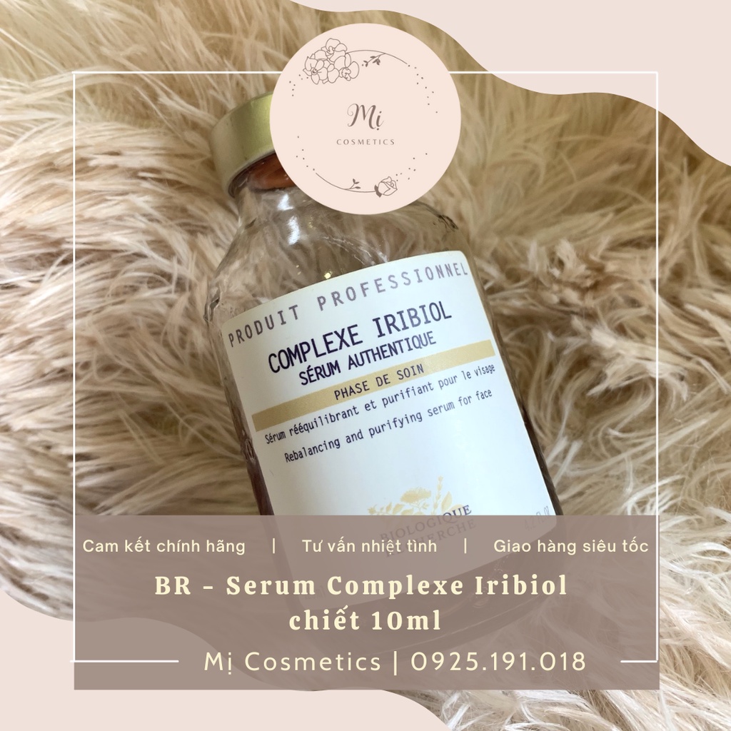 Serum Complexe Iribiol tinh chất thổi bay mụn và cân bằng nhờn mẫu thử 10ml