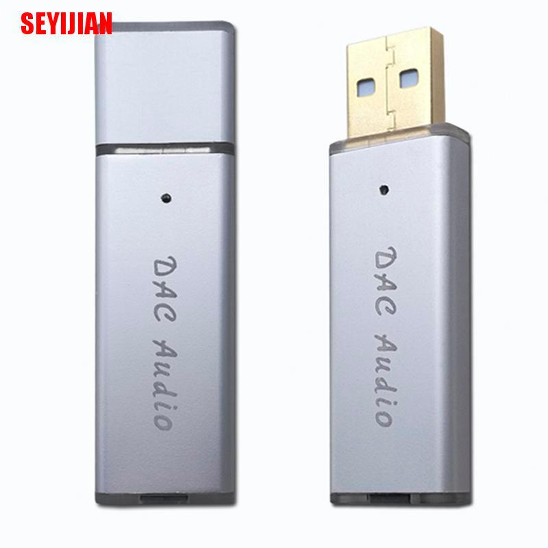 (SEY) Usb Hifi Sound Card Otg Dac Decoder Amplifier Sa9023A Es9018K2M Fever