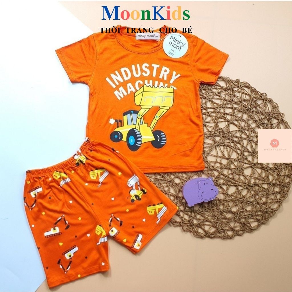 Bộ Đùi MinKy Mom🚀Họa Tiết Hoạt Hình🚀100% thun lạnh,dành cho bé trai bé gái từ 6-18kg,có sẵn giao ngay