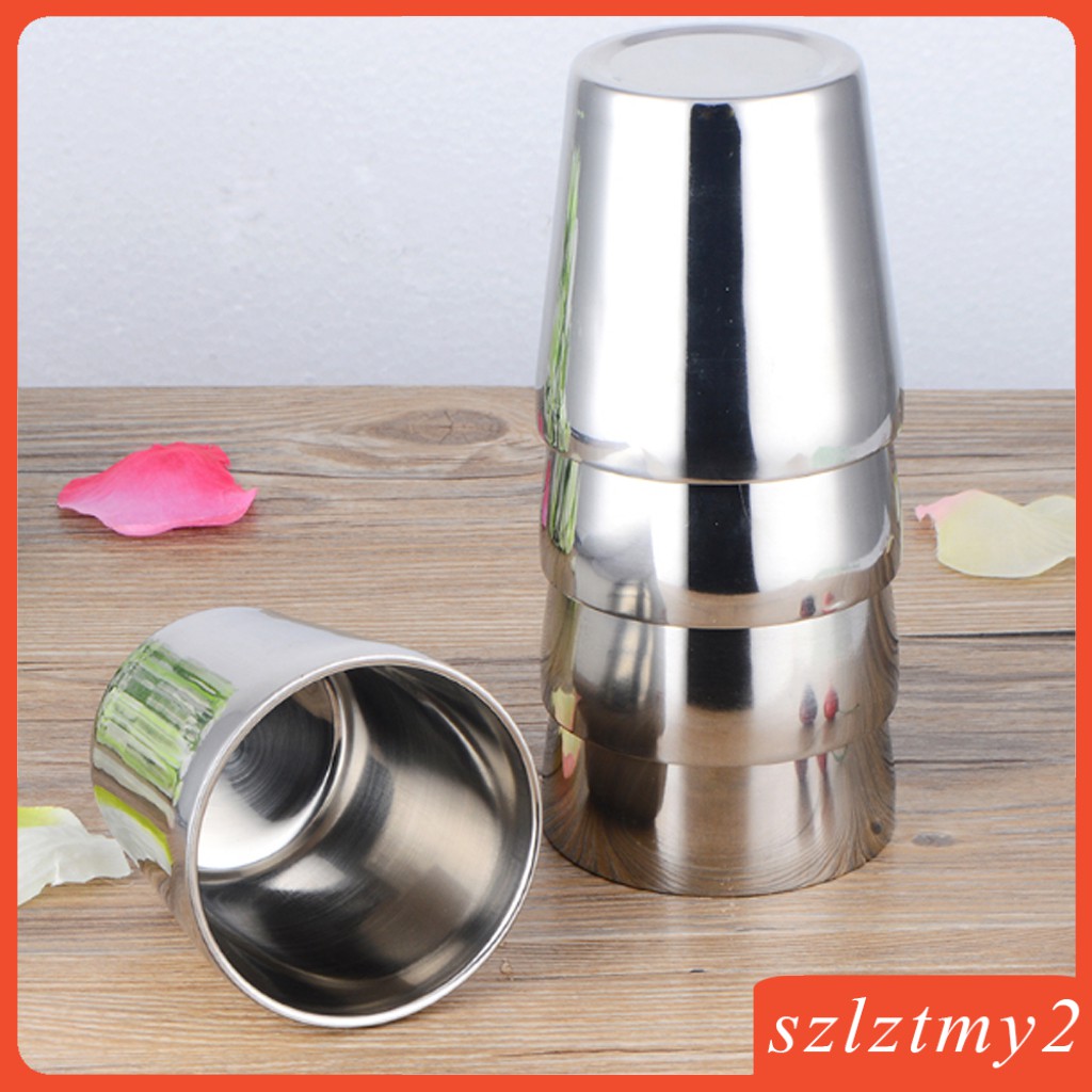 Stainless Steel Tumbler Double Wall Beer Milk Cup Picnic Office Travel Mug