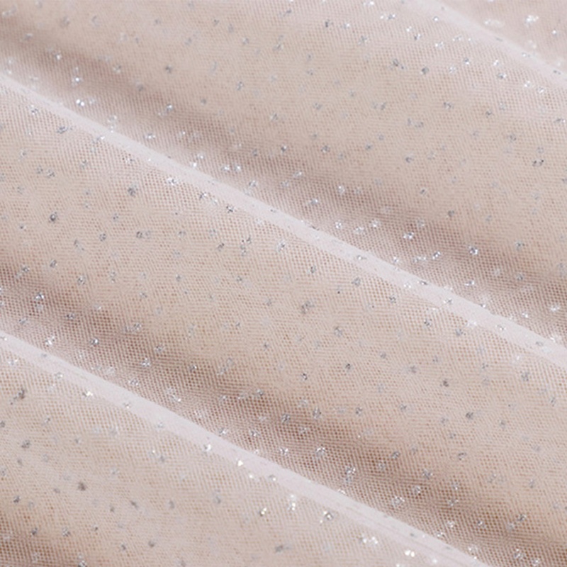 Cổ Áo Sơ Mi Lưới Đính Kim Sa Và Nơ Họa Tiết Chấm Bi Có Thể Tháo Rời Thời Trang Cho Nữ