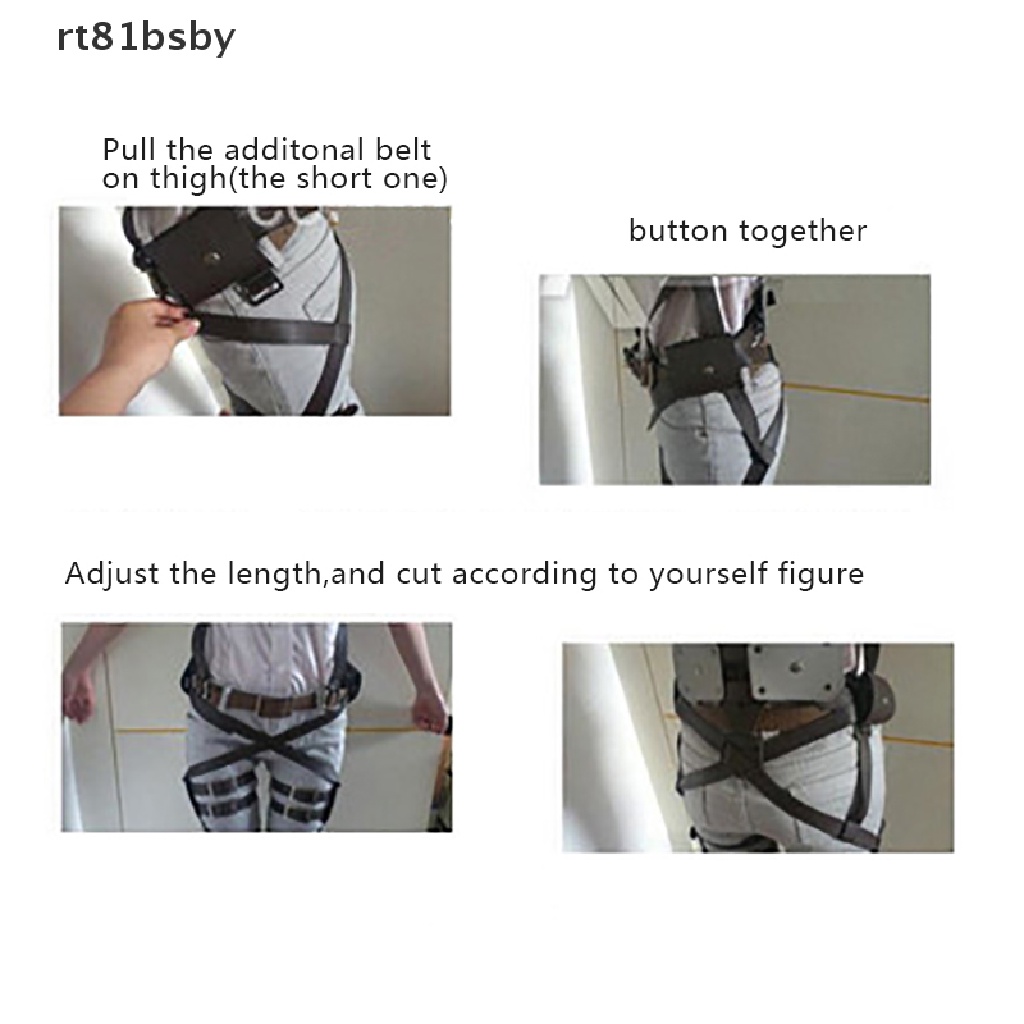 [rt81bsby] Cosplay Costume Adjustable Belts and skirt For Attack On Titan Japanese Anime . | BigBuy360 - bigbuy360.vn