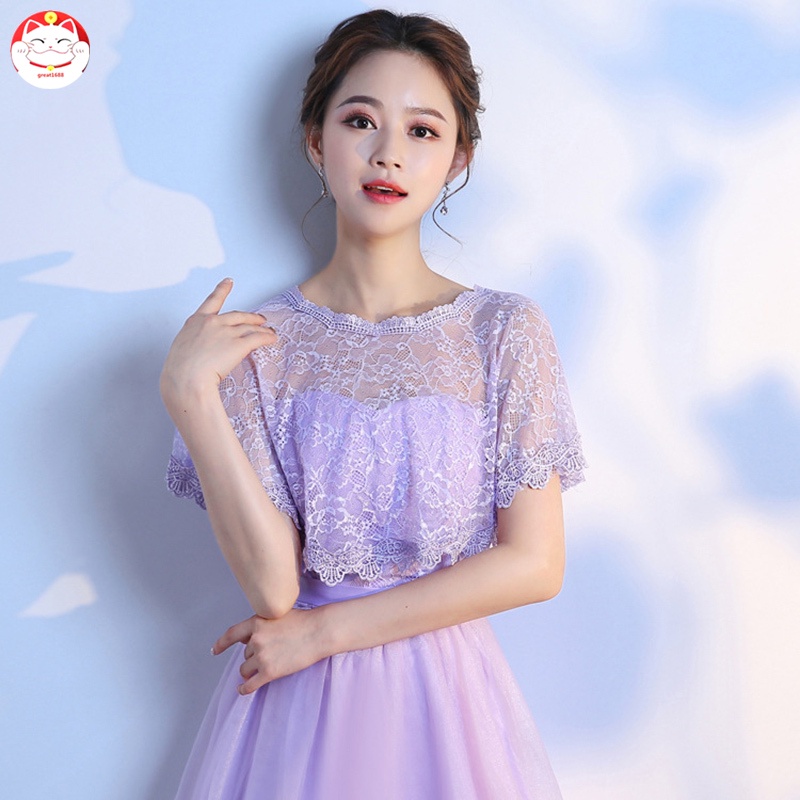 Khăn choàng ren mỏng cho cô dâu
 | BigBuy360 - bigbuy360.vn