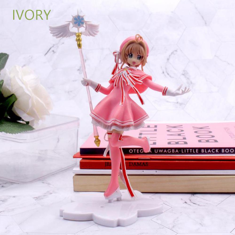 Mô Hình Nhân Vật Phim Hoạt Hình Sakura Bằng Pvc