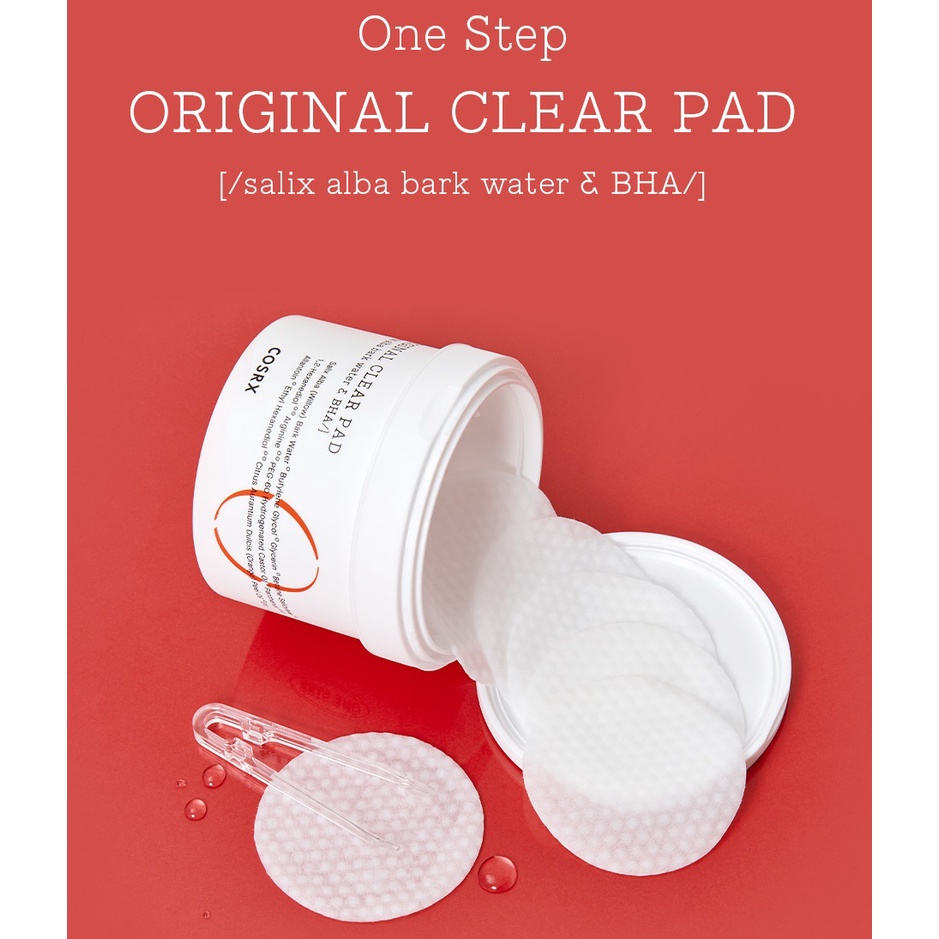 BÔNG TẨY DA CHẾT COSRX ORIGINAL CLEAR PAD 70 miếng
