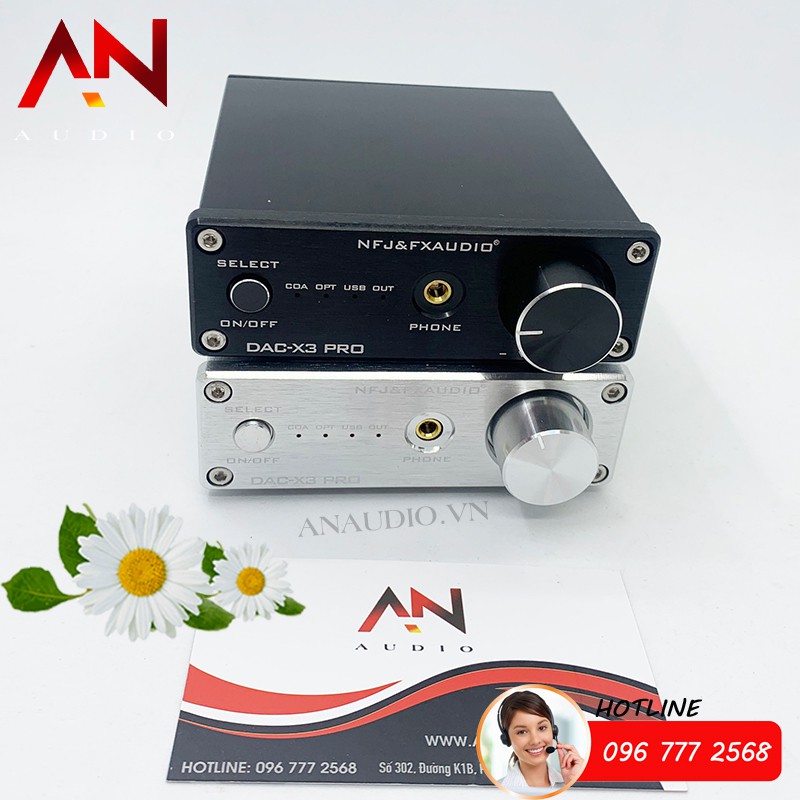 FX-Audio DAC-X3 Pro Bộ Giải Mã Khuếch Đại Âm Thanh 24BIT/192Khz