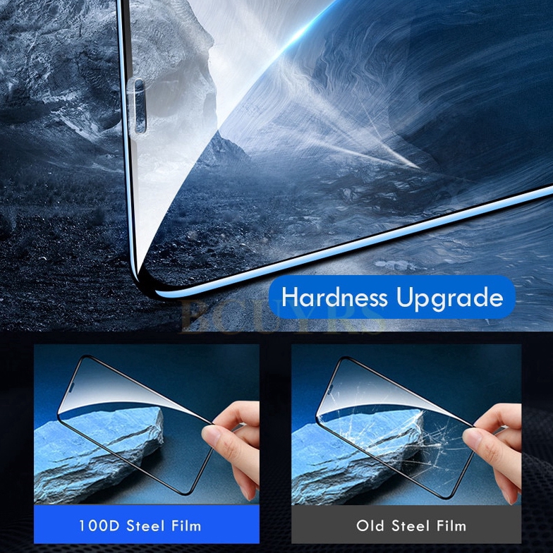 Kính Cường Lực 100D Bảo Vệ Toàn Màn Hình Cho iphone X XR XS max 11 12 13 14 Pro max 6 7 8 14 Plus
