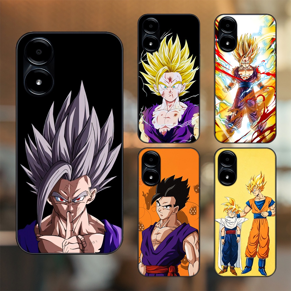Ốp lưng Vivo Y02s viền đen in hình Gohan Dragon Ball
