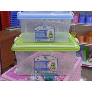 Hộp nhựa hộp quai xách đựng đồ vẽ [chỉ bán kèm đơn)