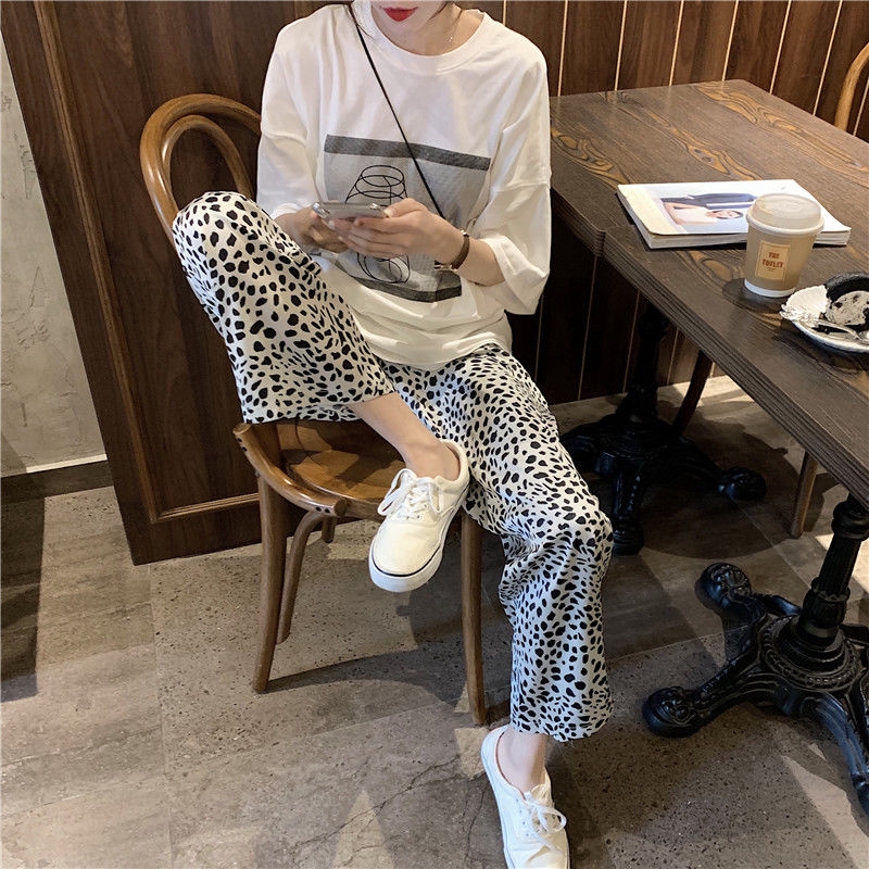 Quần legging lưng cao hoạ tiết da báo phong cách cổ điển | BigBuy360 - bigbuy360.vn