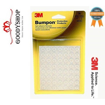 Combo 10 miếng Nút Đệm Cao Su 3M SJ5312 Hình Dẹt