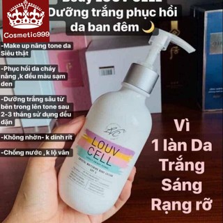Dưỡng thể trắng da louv cell body hàn quốc -cosmetic999