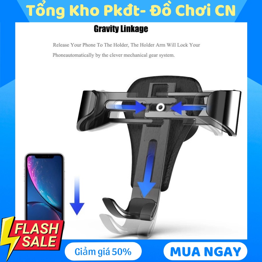 Giá đỡ điện thoại 🔹 HÀNG CAO CẤP 🔹 kẹp điện thoại trên xe hơi, ô tô cài khe cửa gió Điều Hòa | BigBuy360 - bigbuy360.vn