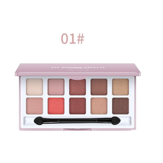 Bảng phấn mắt 10 màu Lameila 5020 Eye Shadow Palette