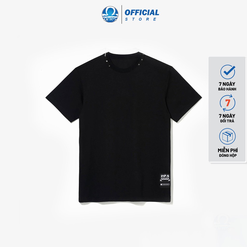 Áo thun nam Premium cotton chống nhăn INF.S Basic Linear Tee - ARIES