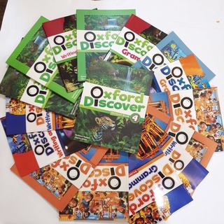 Oxford discover level 1/2/3/4/5/6 - 4 cuốn/sét