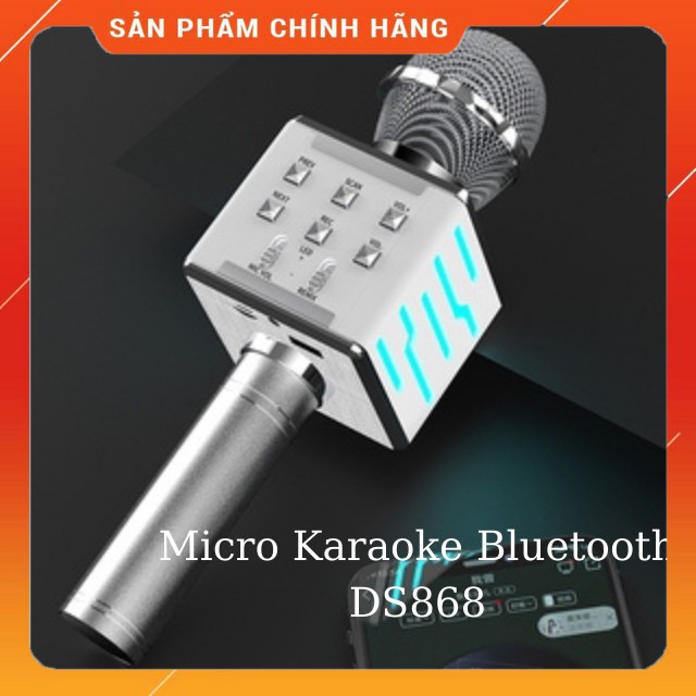 [Giá Sỉ,Bảo Hành 12 Tháng ] Micro Karaoke bluetooth YS 95 Mic hát kraoke không dây bluetooth karaoke - Âm thanh cực chất