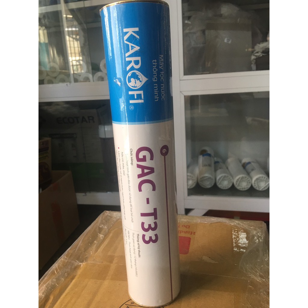 Lõi Lọc Nước KAROFI Số 5-GAC-T33